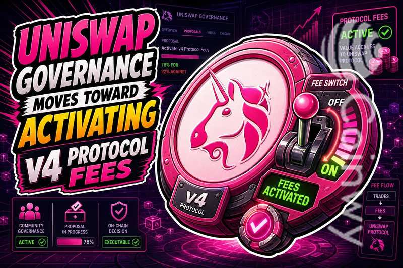 Uniswap v4协议费用激活进入治理初阶段