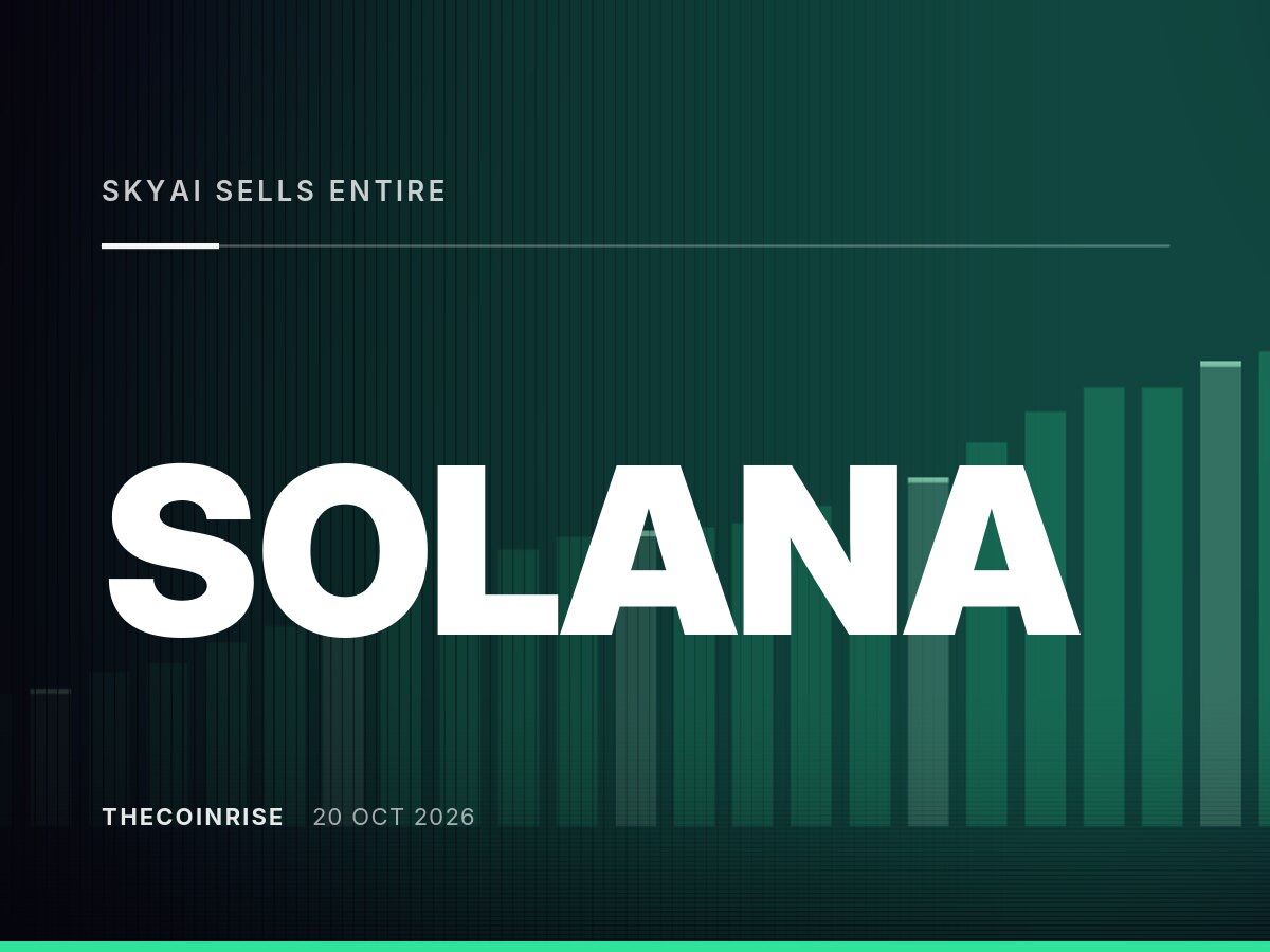 SkyAI清仓Solana：战略失效与折价困局双重冲击