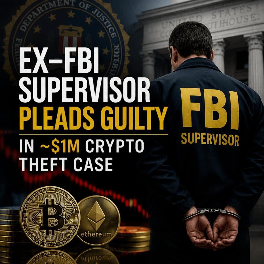 前FBI主管涉加密盗窃案：100万资产被转移至个人账户