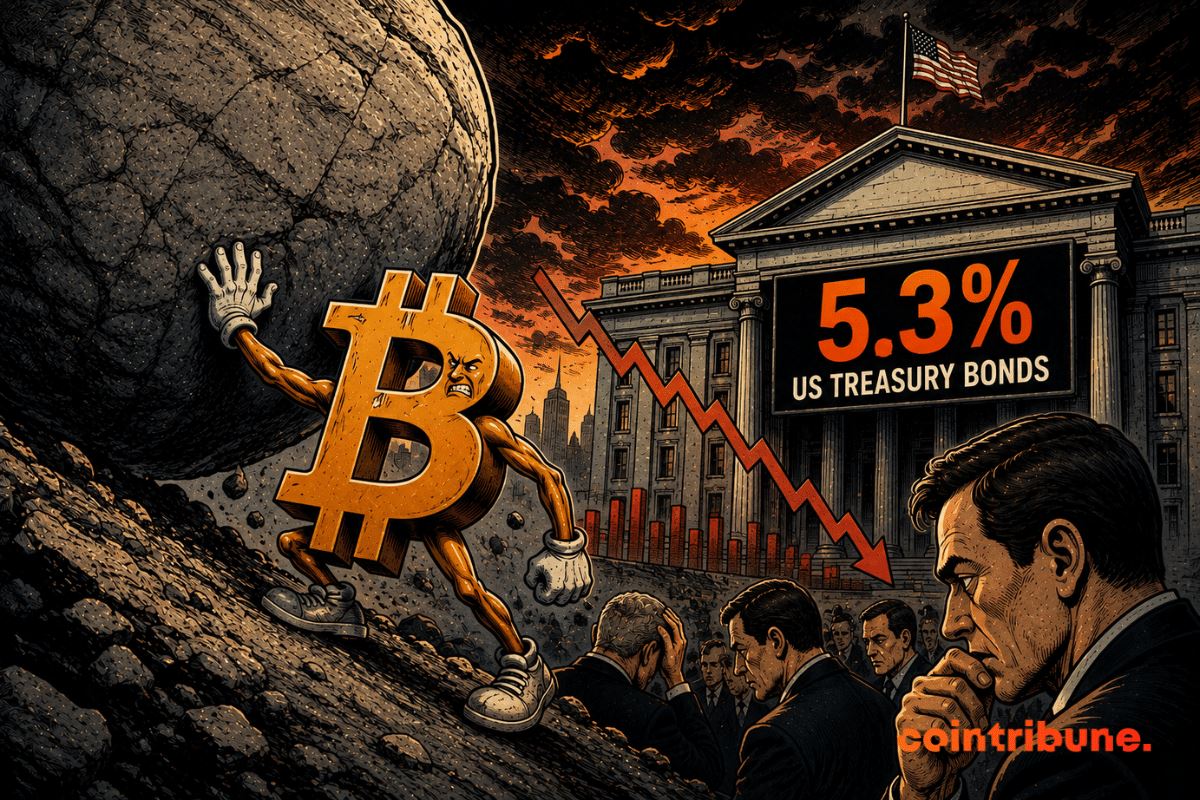 美债收益率破5.3%：比特币面临新竞争格局