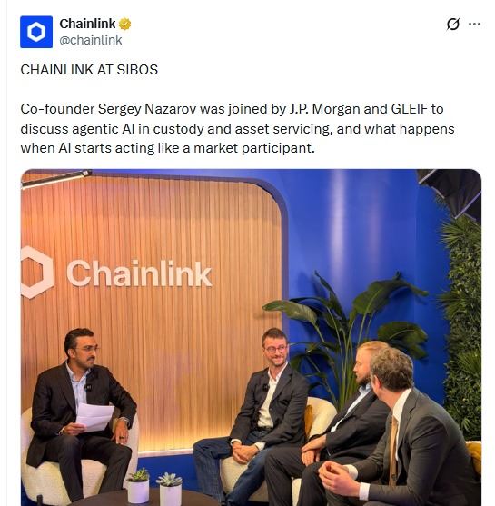 Chainlink布局AI金融代理：身份验证成关键突破