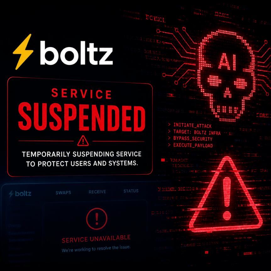 Boltz暂停服务：AI攻击潮冲击加密安全防线