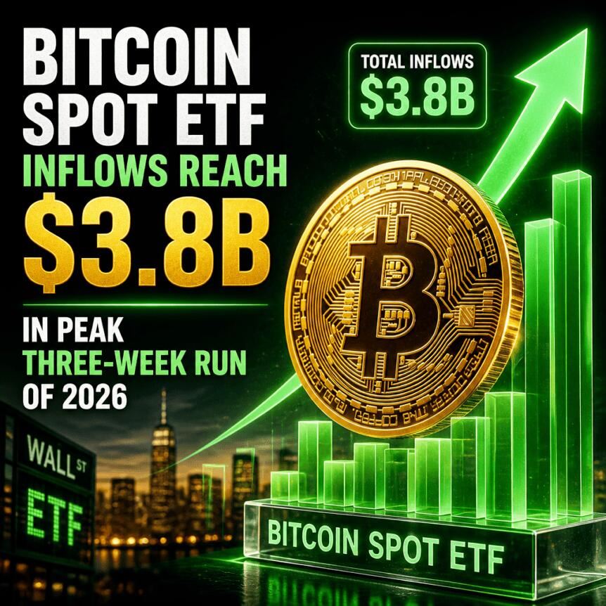 比特币ETF三周吸金38亿，机构资金转向成焦点
