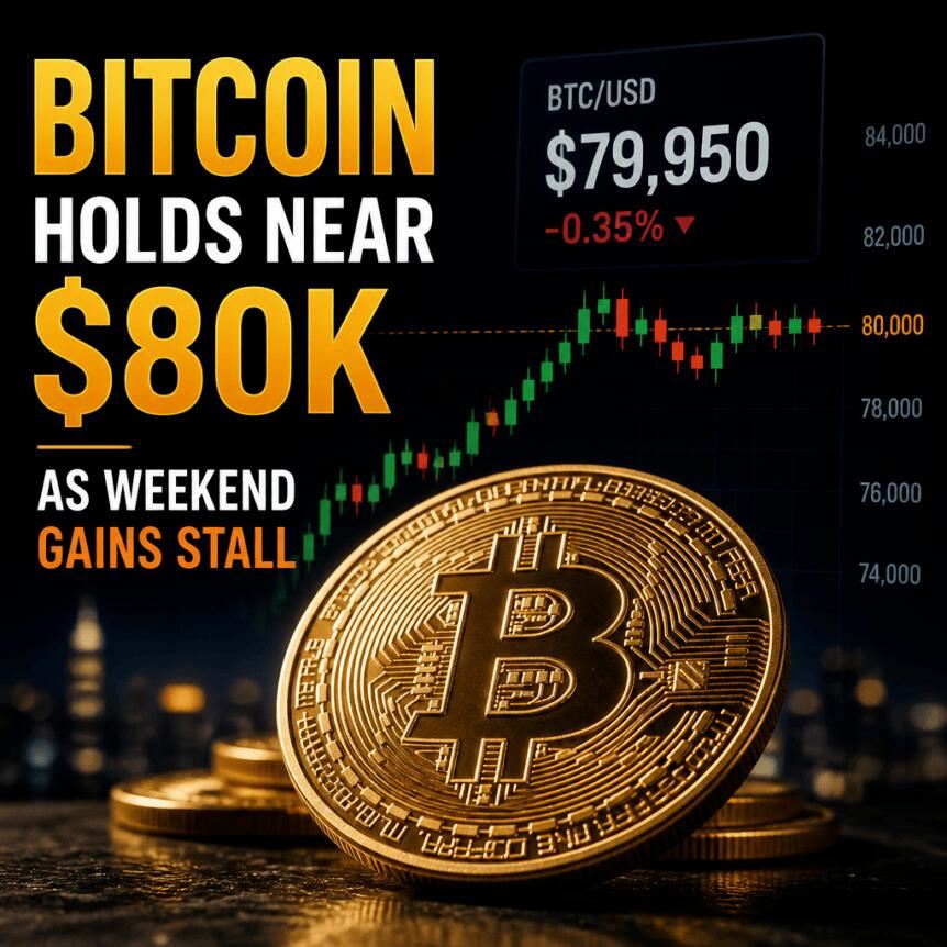 比特币回落至8万关口下方，静待通胀数据破局