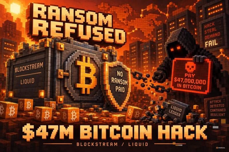 Blockstream拒付赎金：4700万比特币被盗案立场强硬