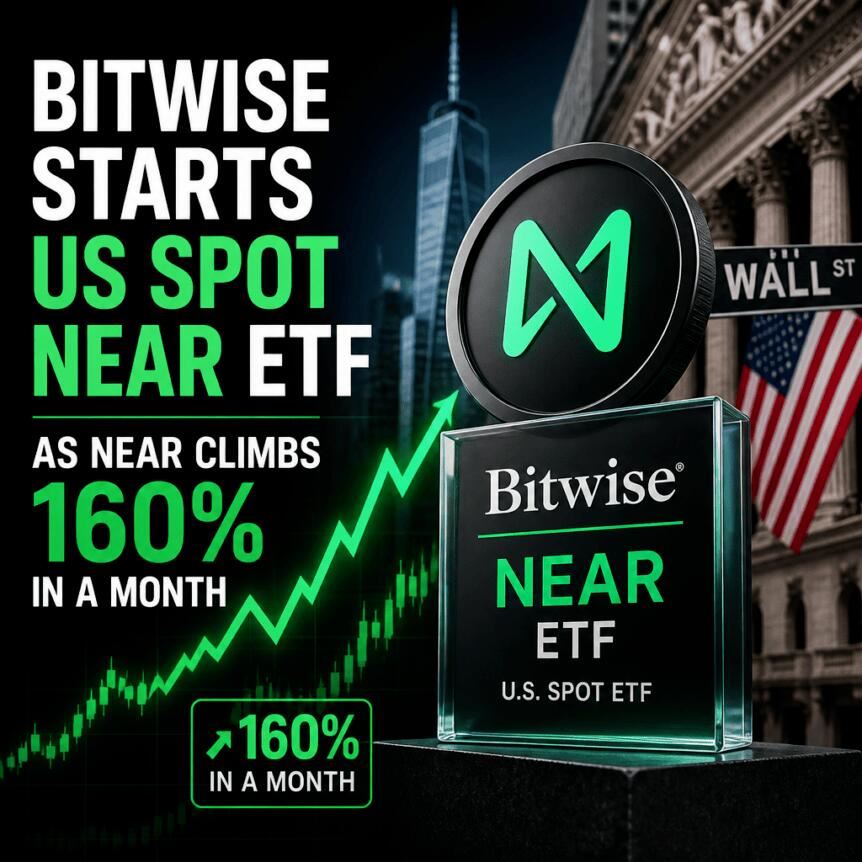 Bitwise推美国首只NEAR现货ETF，质押机制引关注
